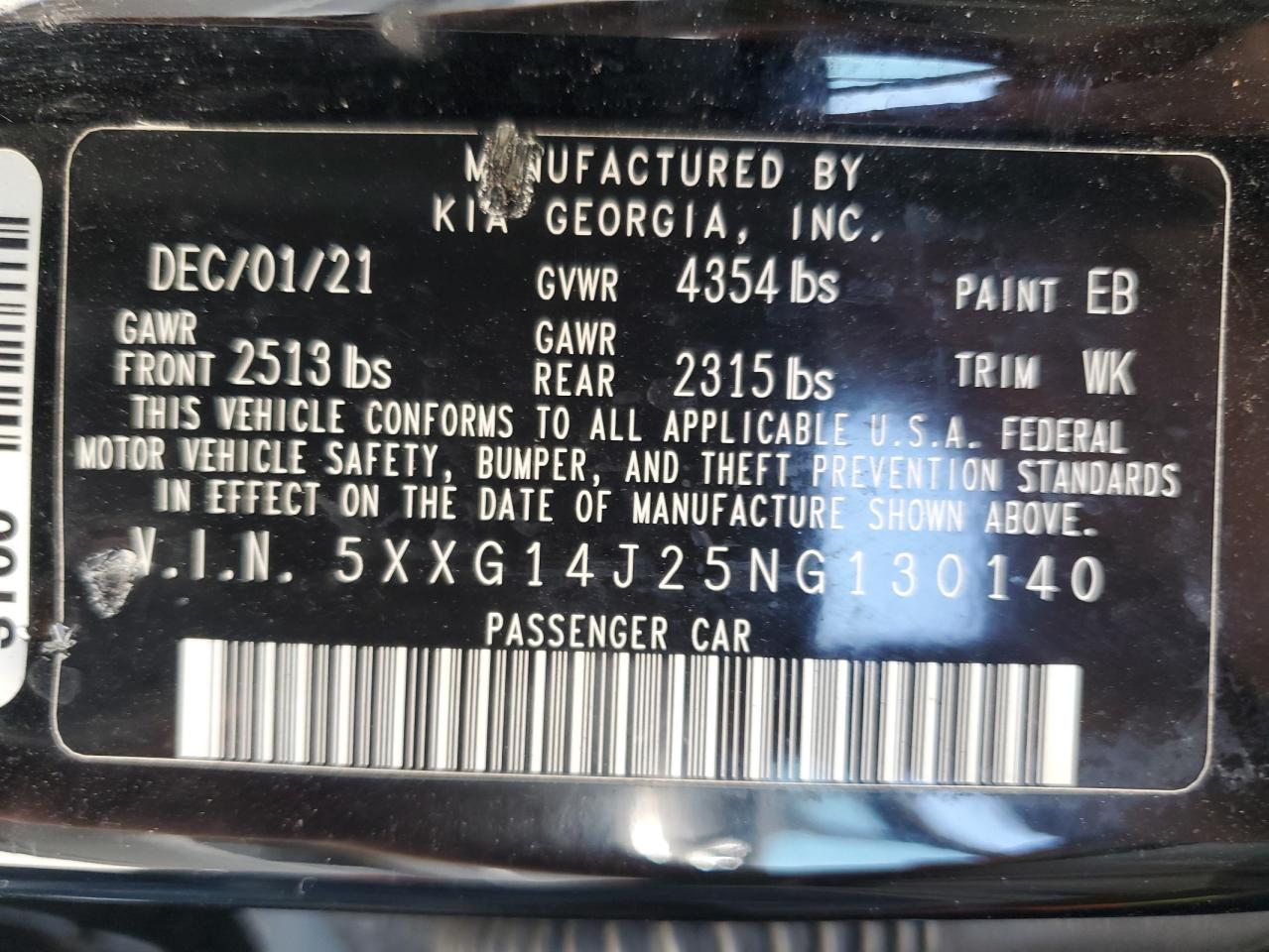 2022 Kia K5 - Image 12