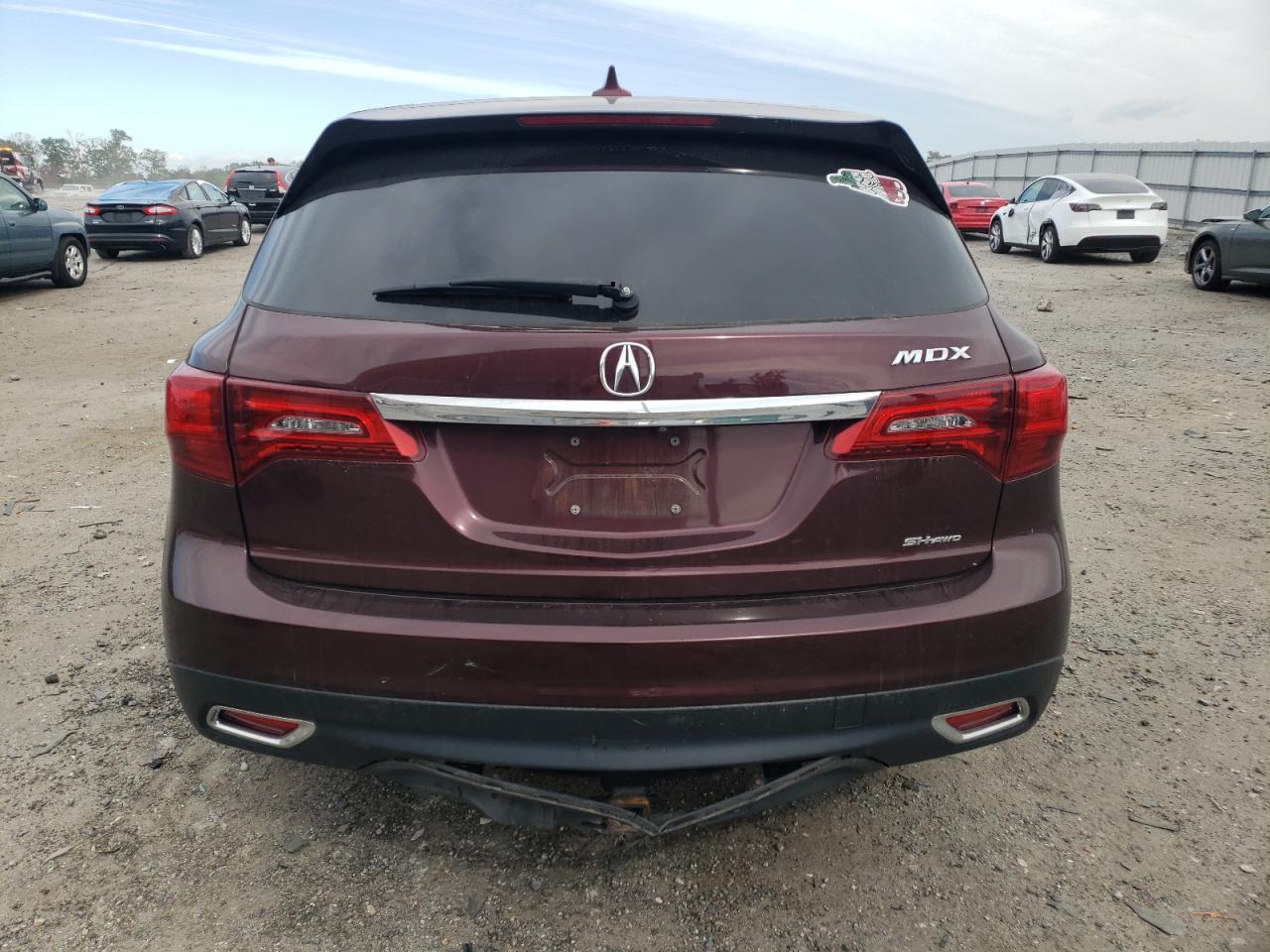 2016 Acura Mdx Technology VIN: 5FRYD4H42GB049104 Lot: 73659434