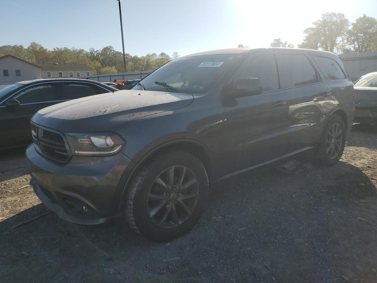 2014 Dodge Durango Sxt за продажба в York Haven, PA - Burn - Interior