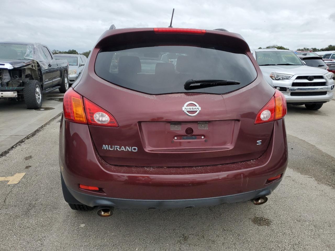 2009 Nissan Murano S VIN: JN8AZ18U89W007090 Lot: 74356424