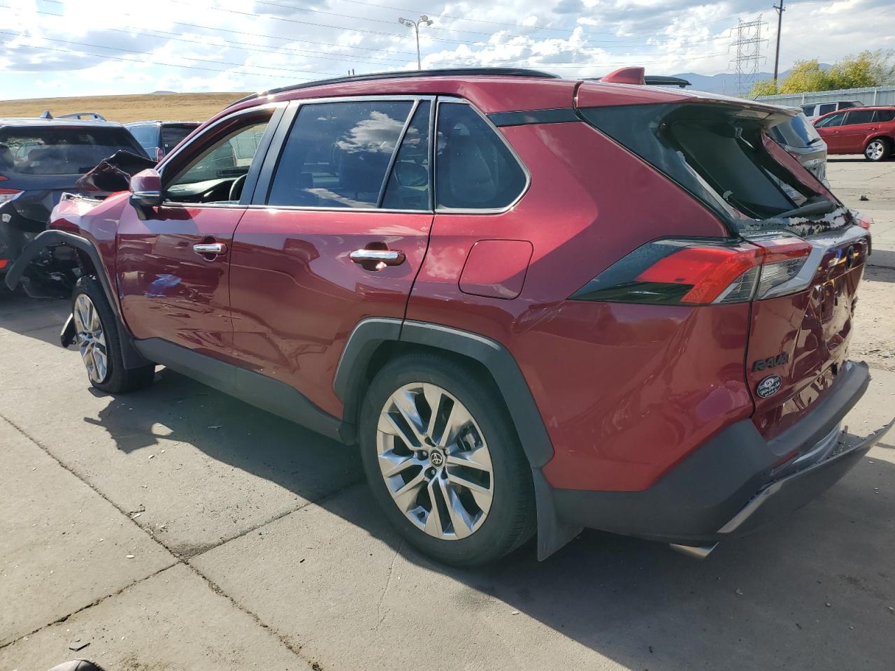 2021 Toyota Rav4 Limited VIN: 2T3N1RFV8MW229912 Lot: 76327184