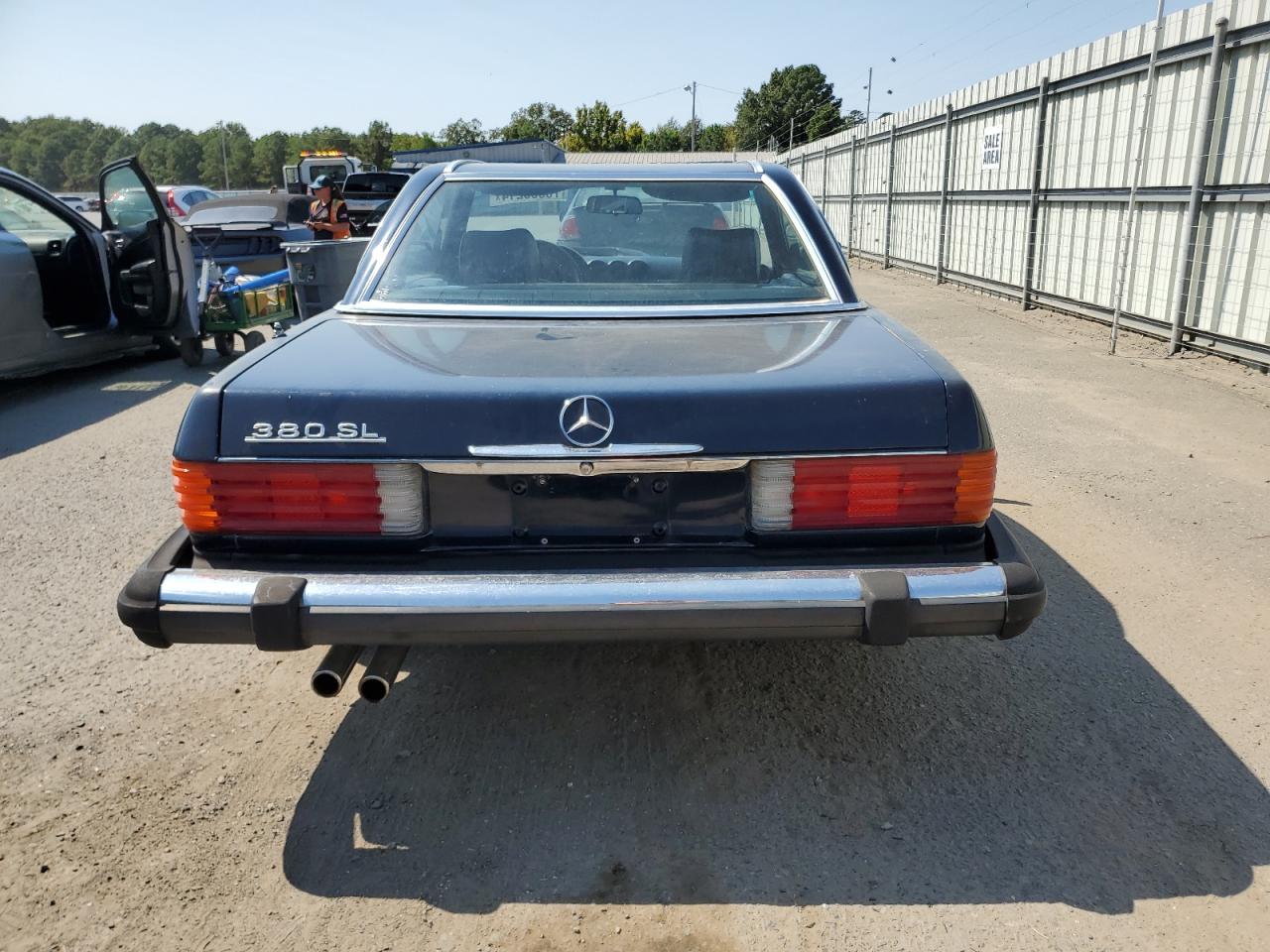 1983 Mercedes-Benz 380 Sl VIN: WDBBA45A4DB022672 Lot: 75000214