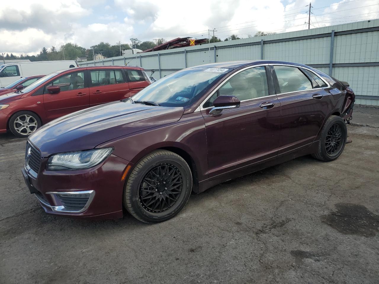 VIN 3LN6L5F9XHR621807 2017 LINCOLN MKZ no.1