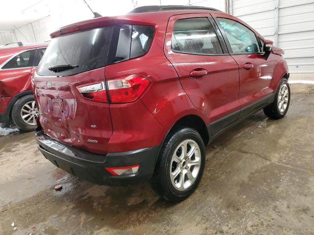  FORD ECOSPORT 2021 Czerwony