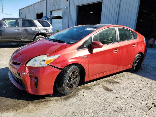  TOYOTA PRIUS 2012 Czerwony