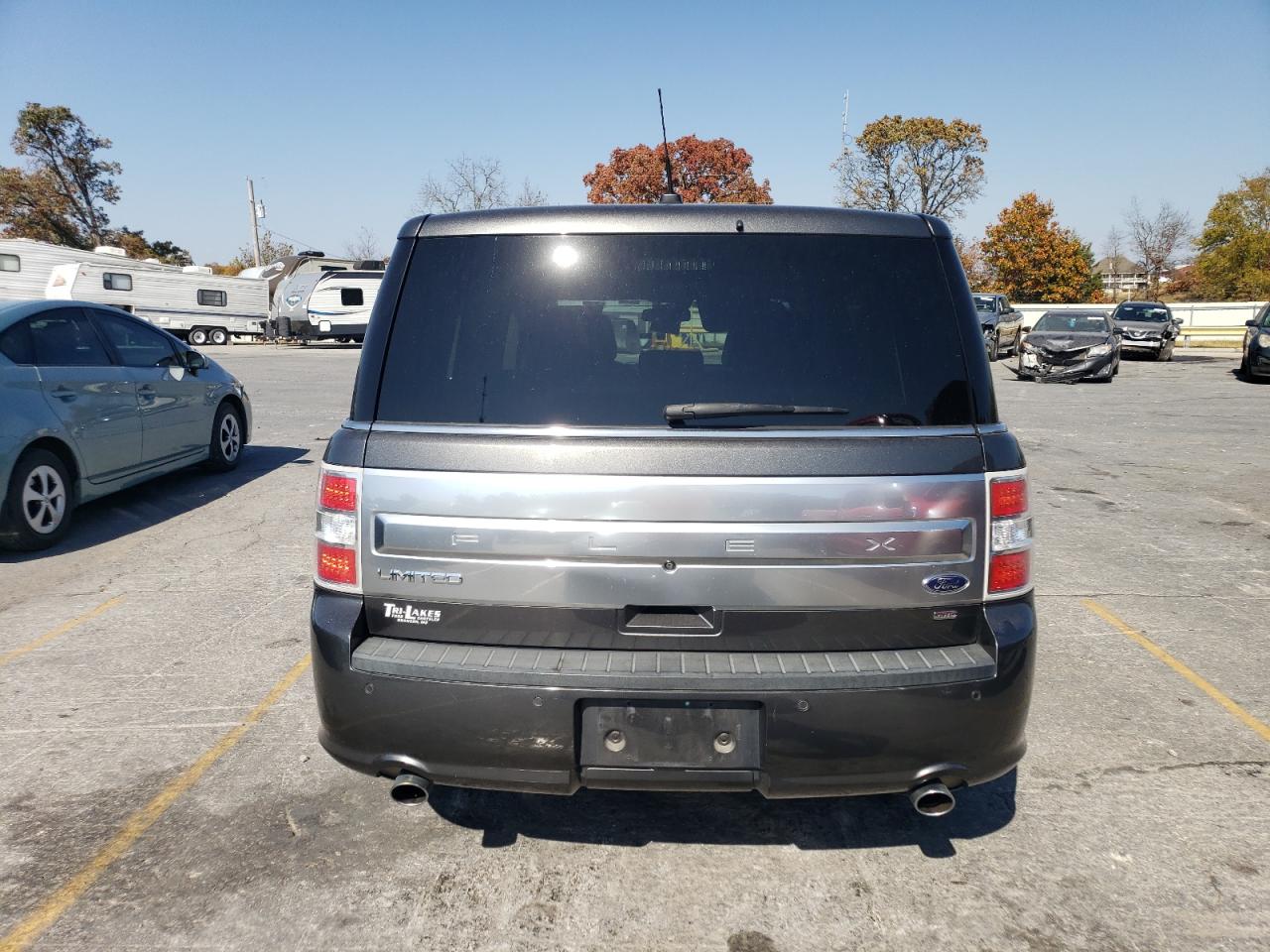 2FMHK6D85JBA00989 2018 Ford Flex Limited