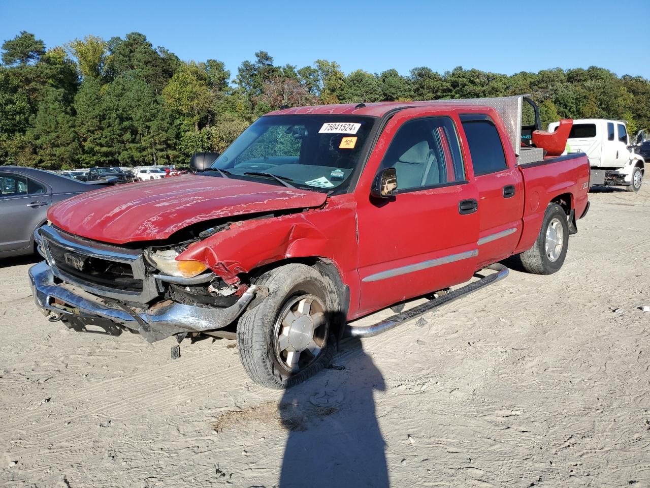 2005 GMC New Sierra K1500 VIN: 2GTEK13T551290954 Lot: 75041524