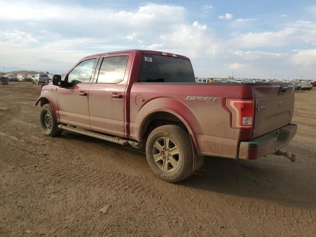  FORD F-150 2016 Burgundy