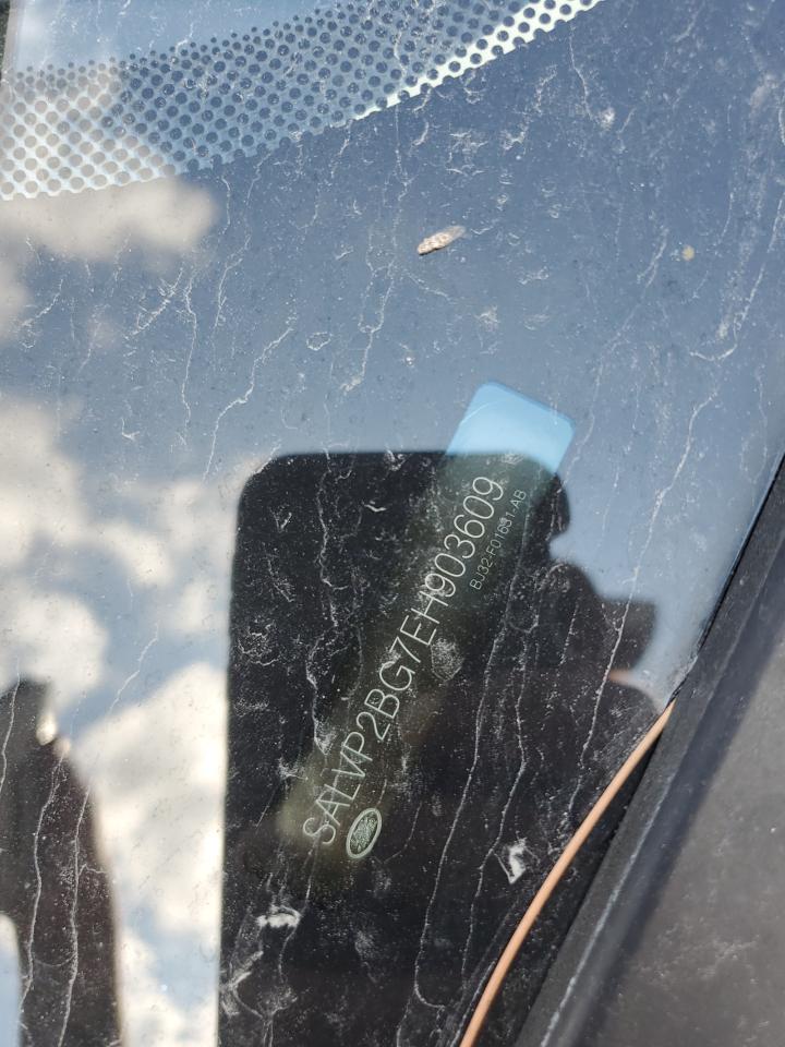 2014 Land Rover Range Rover Evoque Pure Plus VIN: SALVP2BG7EH903609 Lot: 73913224