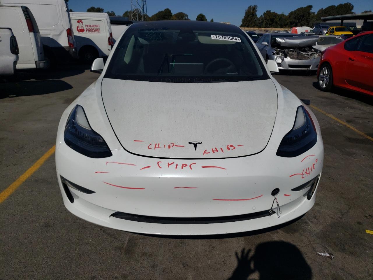 VIN 5YJ3E1EB4NF243060 2022 TESLA MODEL 3 no.5