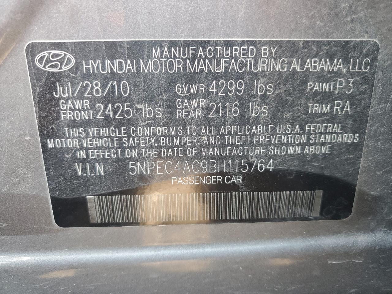 2011 Hyundai Sonata - Image 13