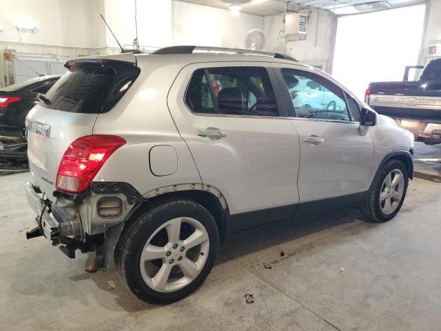  CHEVROLET TRAX 2015 Серебристый