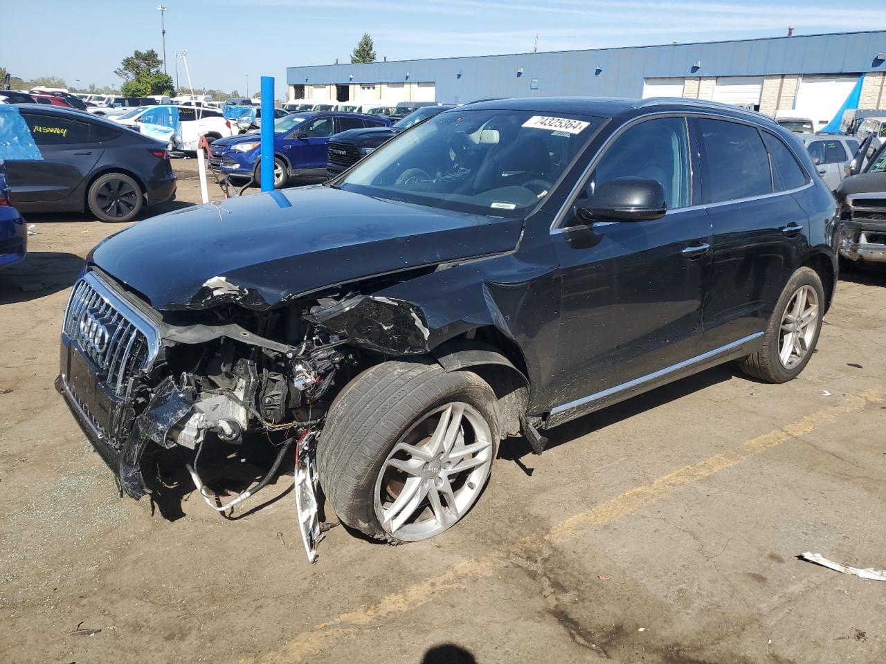 2017 Audi Q5 Premium Plus VIN: WA1L2AFP3HA020308 Lot: 74325364