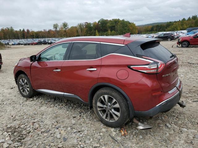  NISSAN MURANO 2017 Red