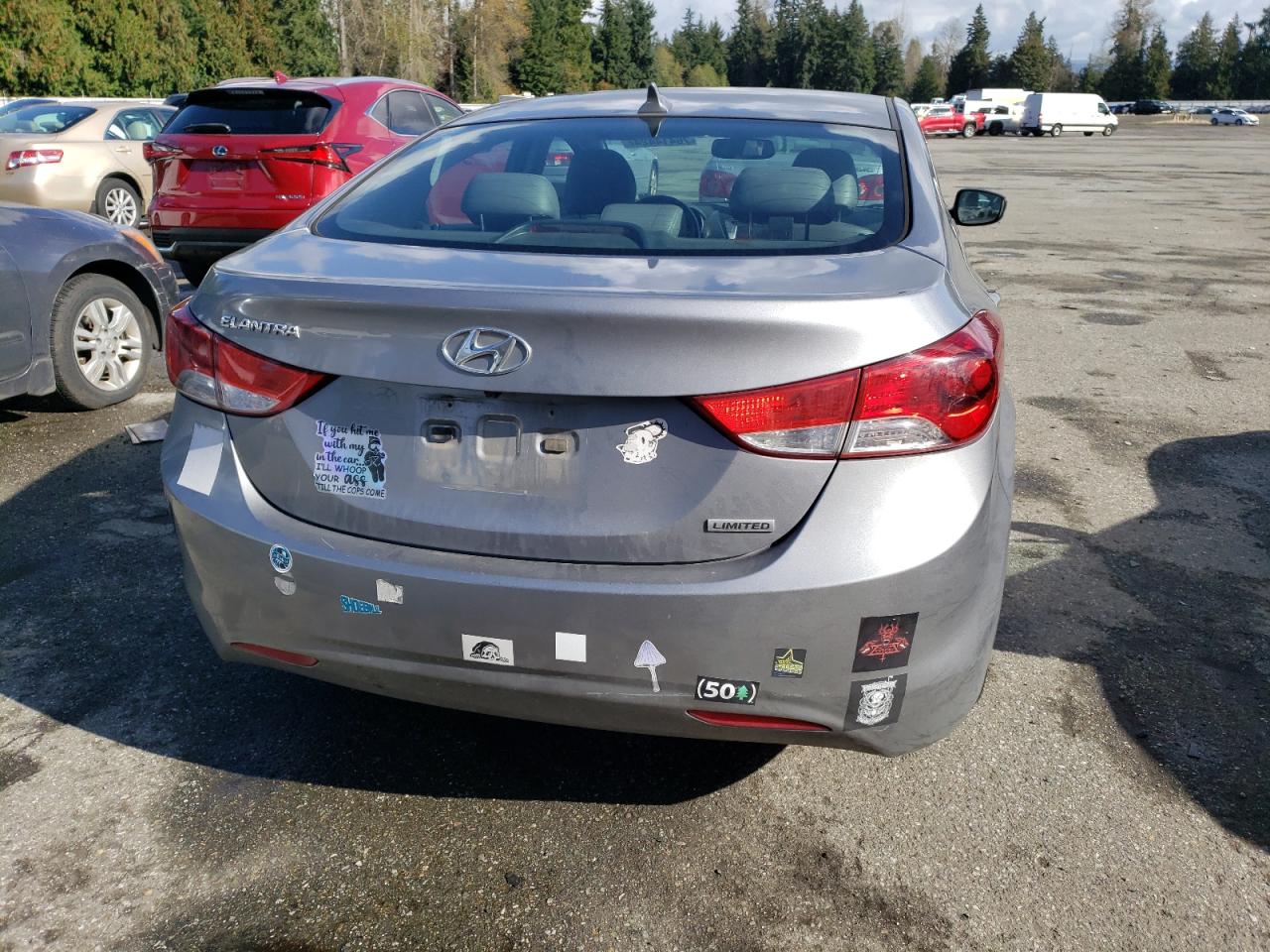 VIN KMHDH4AE9DU563375 2013 HYUNDAI ELANTRA no.6