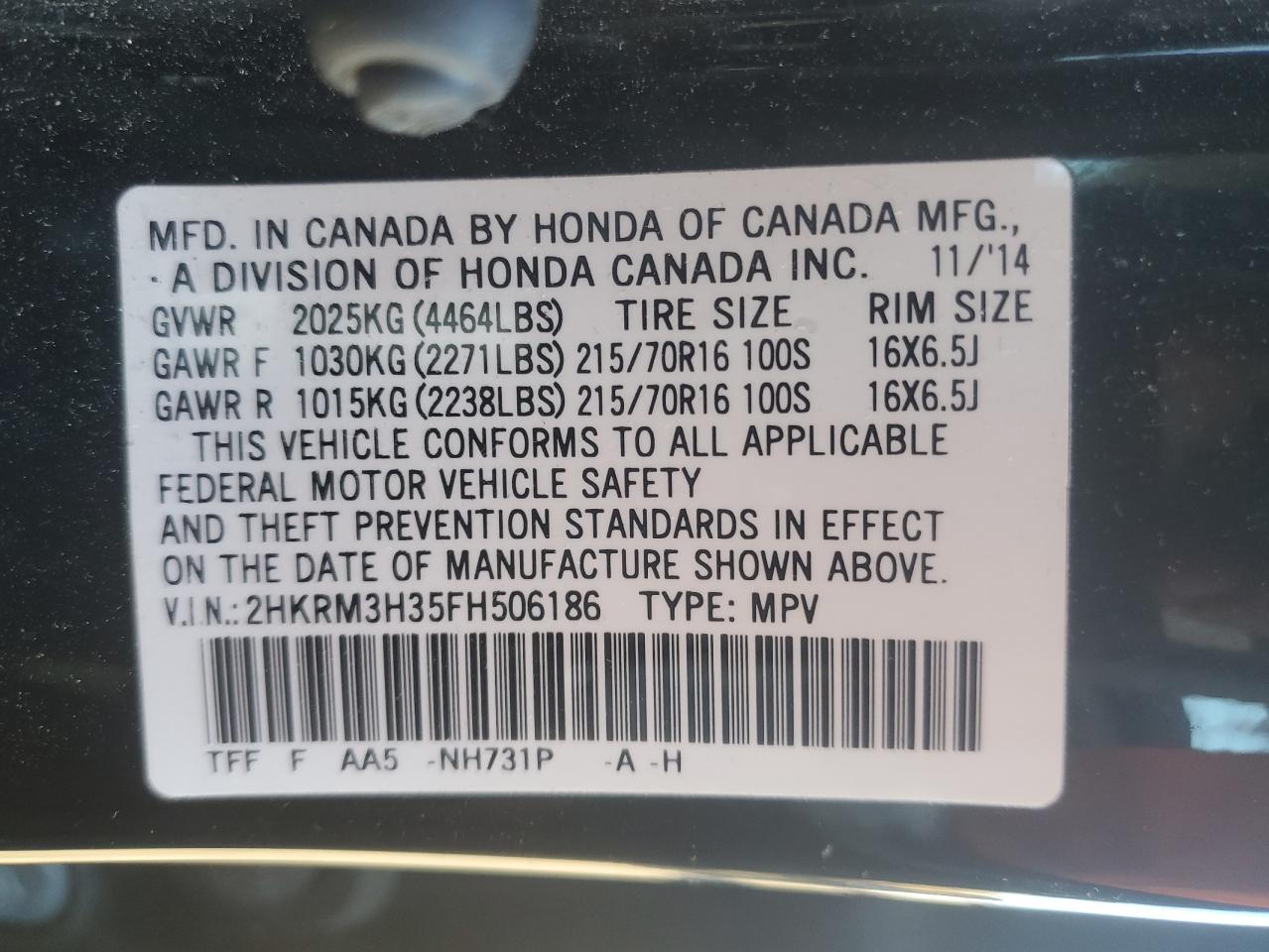 2015 Honda CR-V - Image 13