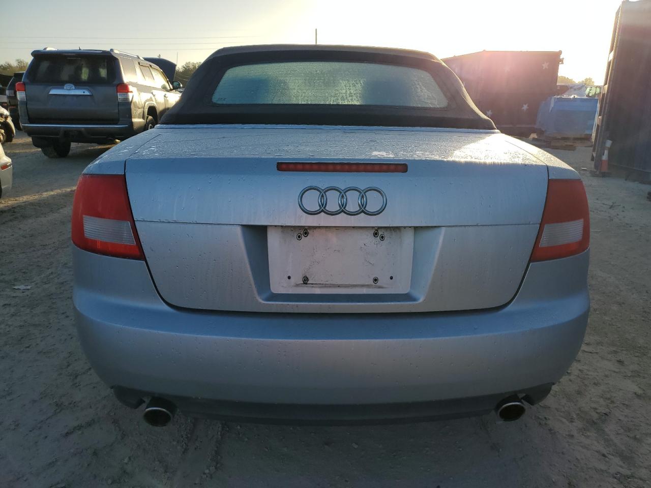 2004 Audi A4 1.8 Cabriolet VIN: WAUAC48H54K013573 Lot: 78820994