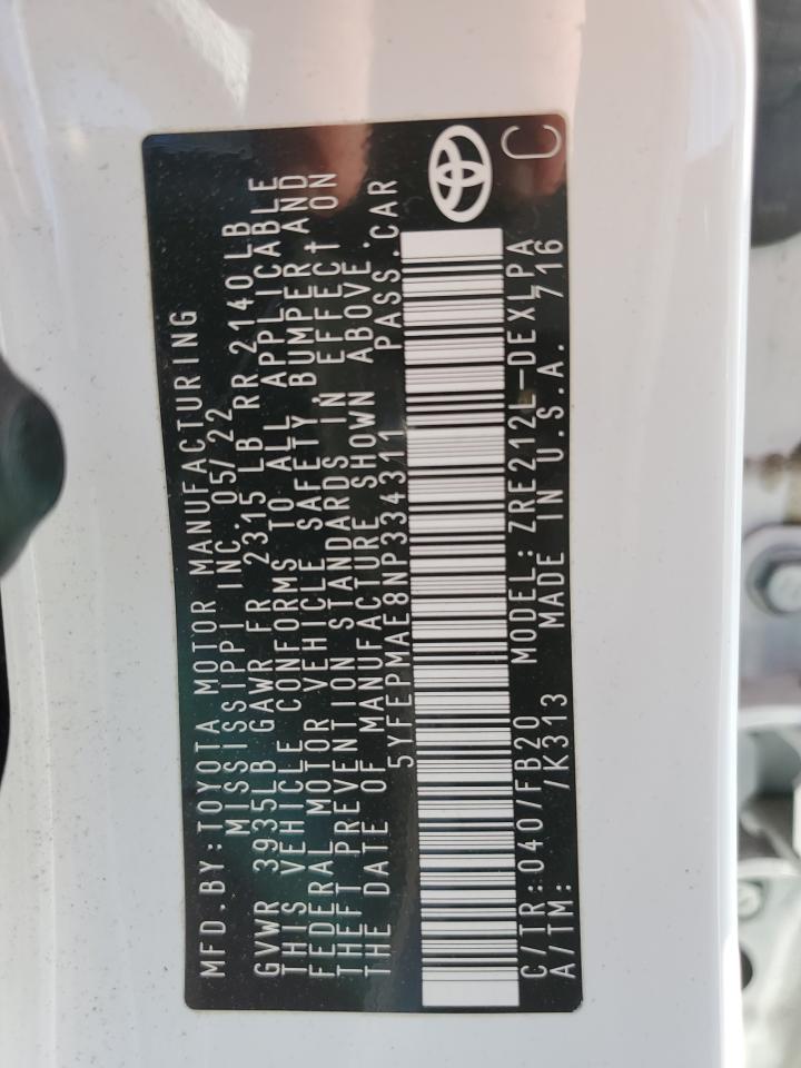 2022 Toyota Corolla - Image 12