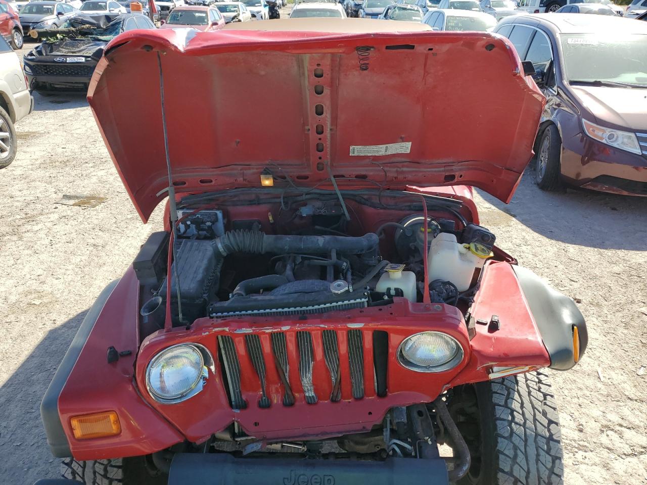 2000 Jeep Wrangler / Tj Sport VIN: 1J4FA49S9YP759651 Lot: 74559484