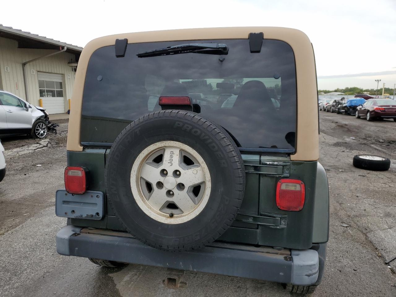 1998 Jeep Wrangler / Tj Sahara VIN: 1J4FY49S6WP713350 Lot: 74188224