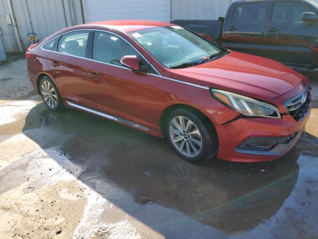  HYUNDAI SONATA 2015 Красный