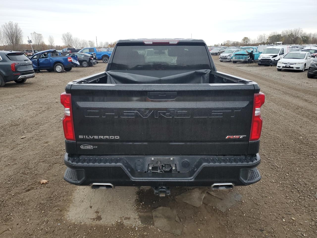 2022 Chevrolet Silverado Ltd K1500 Rst VIN: 1GCUYEED9NZ143308 Lot: 77331224