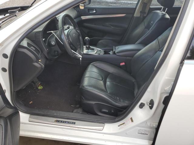 Седани INFINITI G37 2012 Білий