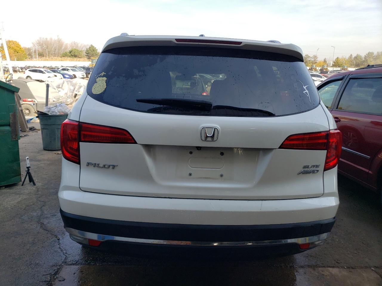 2017 Honda Pilot Elite VIN: 5FNYF6H09HB080324 Lot: 77824734