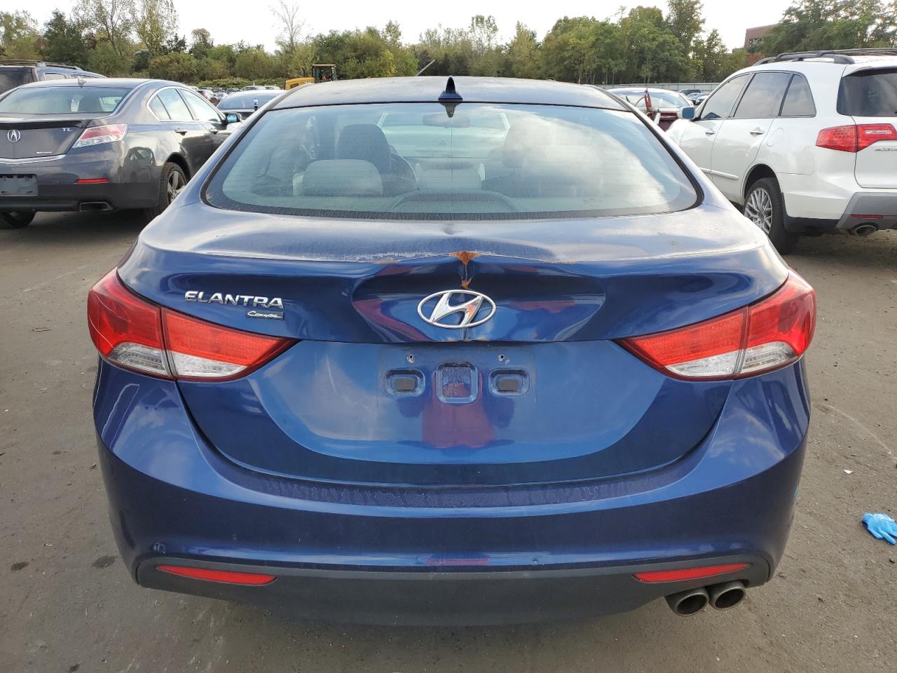 KMHDH6AE1DU002809 2013 Hyundai Elantra Coupe Gs