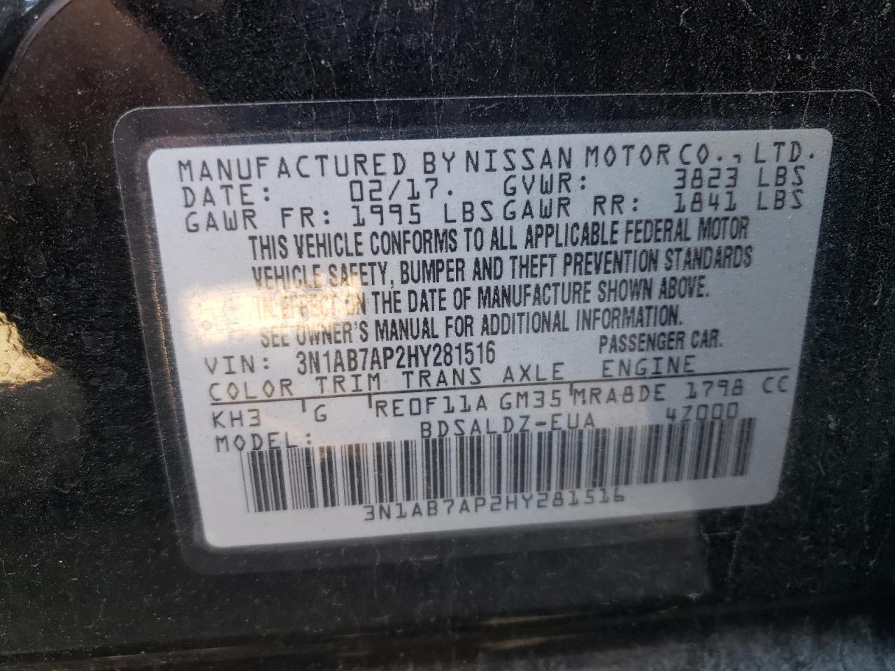 2017 Nissan Sentra - Image 12
