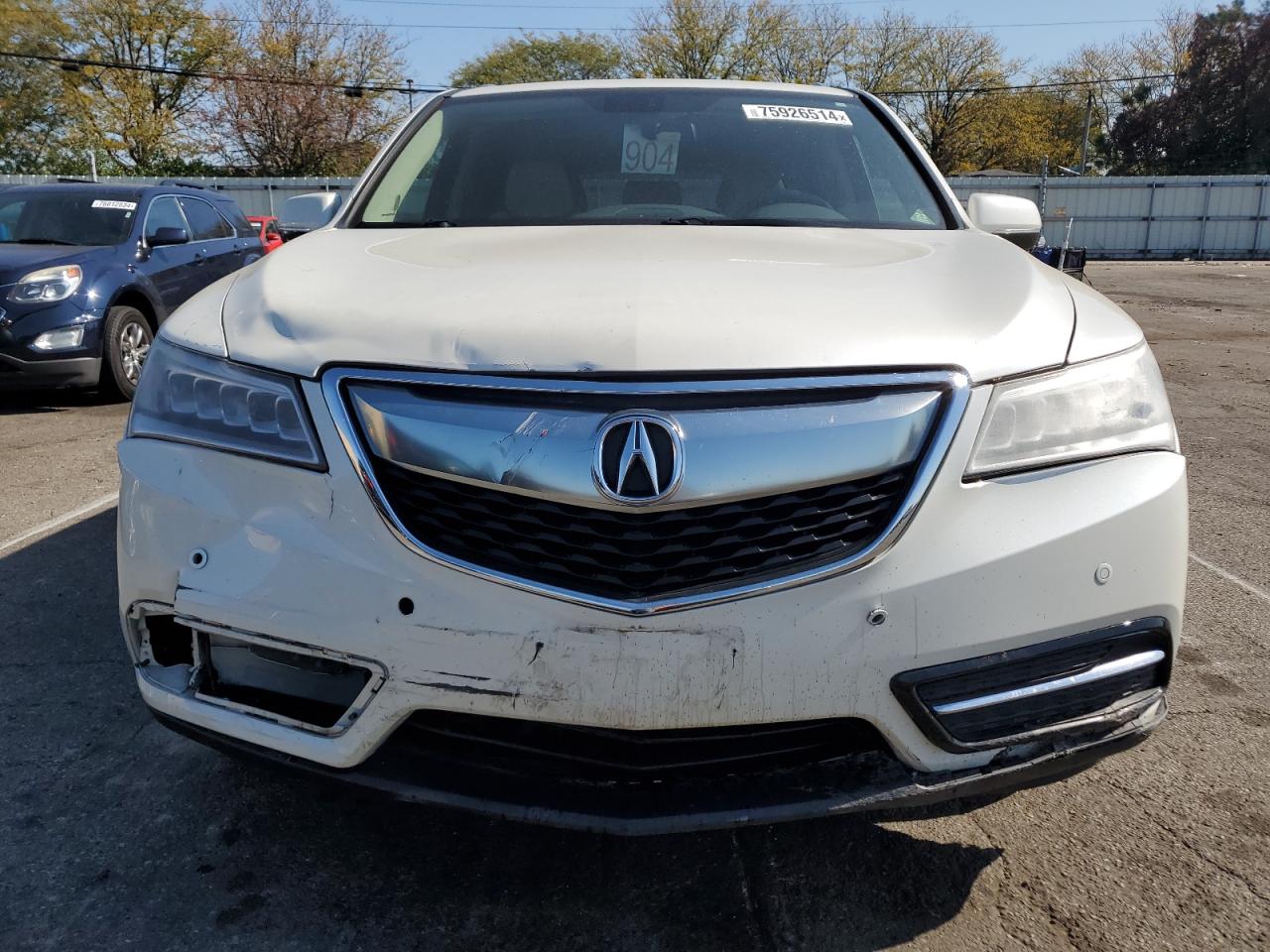 VIN 5FRYD4H83EB043800 2014 ACURA MDX no.5