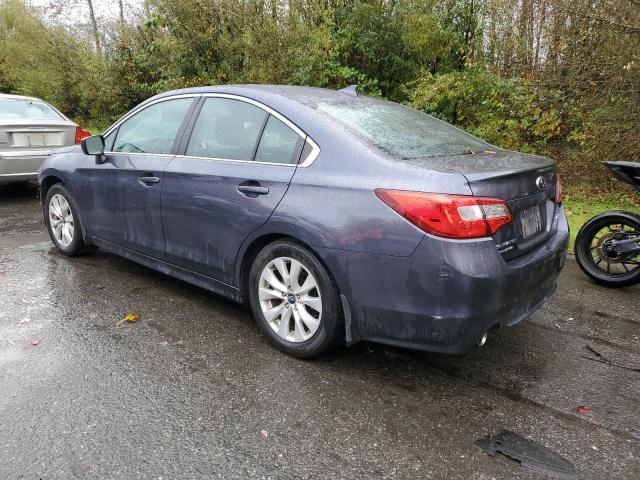  SUBARU LEGACY 2017 Серый