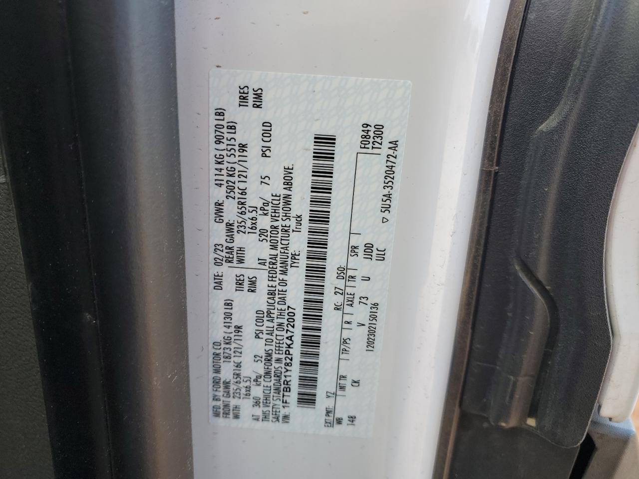 2023 Ford Transit - Image 13