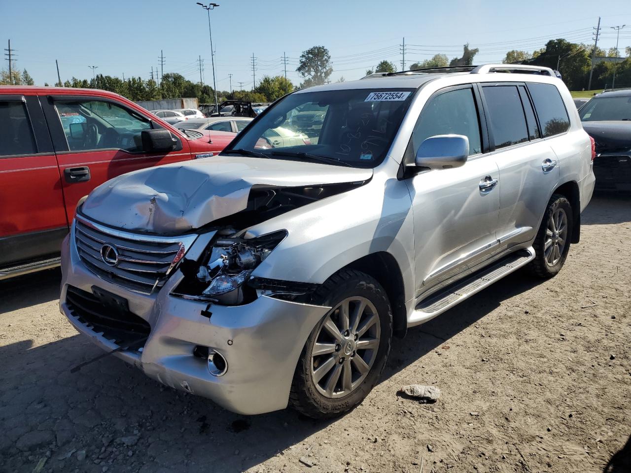 2011 Lexus Lx 570 na sprzedaż w Bridgeton, MO - Front End