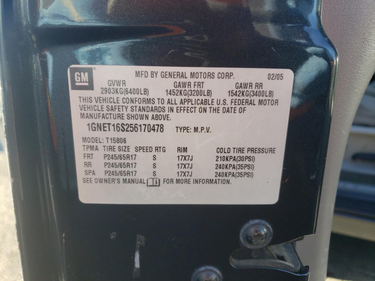 2005 Chevrolet TrailBlazer - Image 13