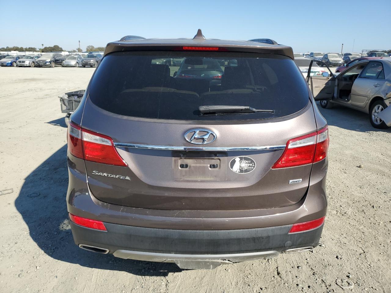 2015 Hyundai Santa Fe Gls VIN: KM8SNDHF2FU091571 Lot: 74744294