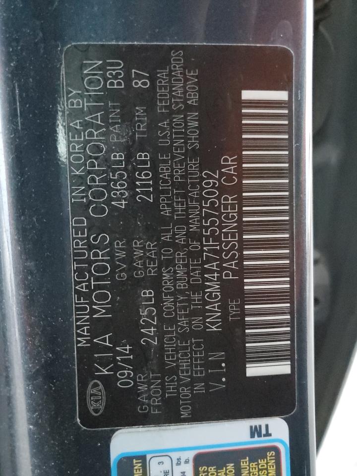 2015 Kia Optima - Image 12