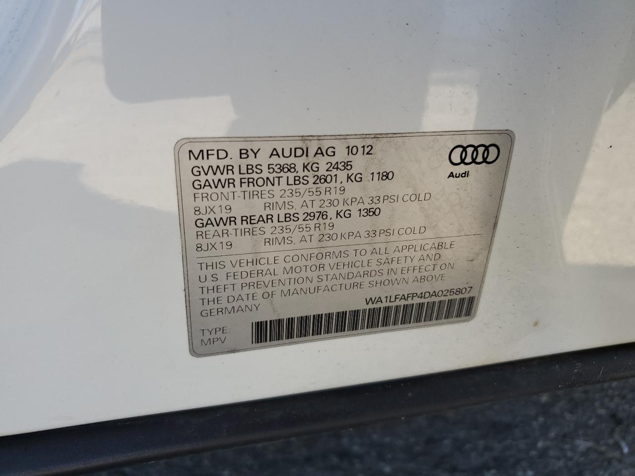 2013 Audi Q5 - Image 13