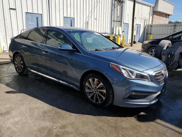  HYUNDAI SONATA 2015 Синий