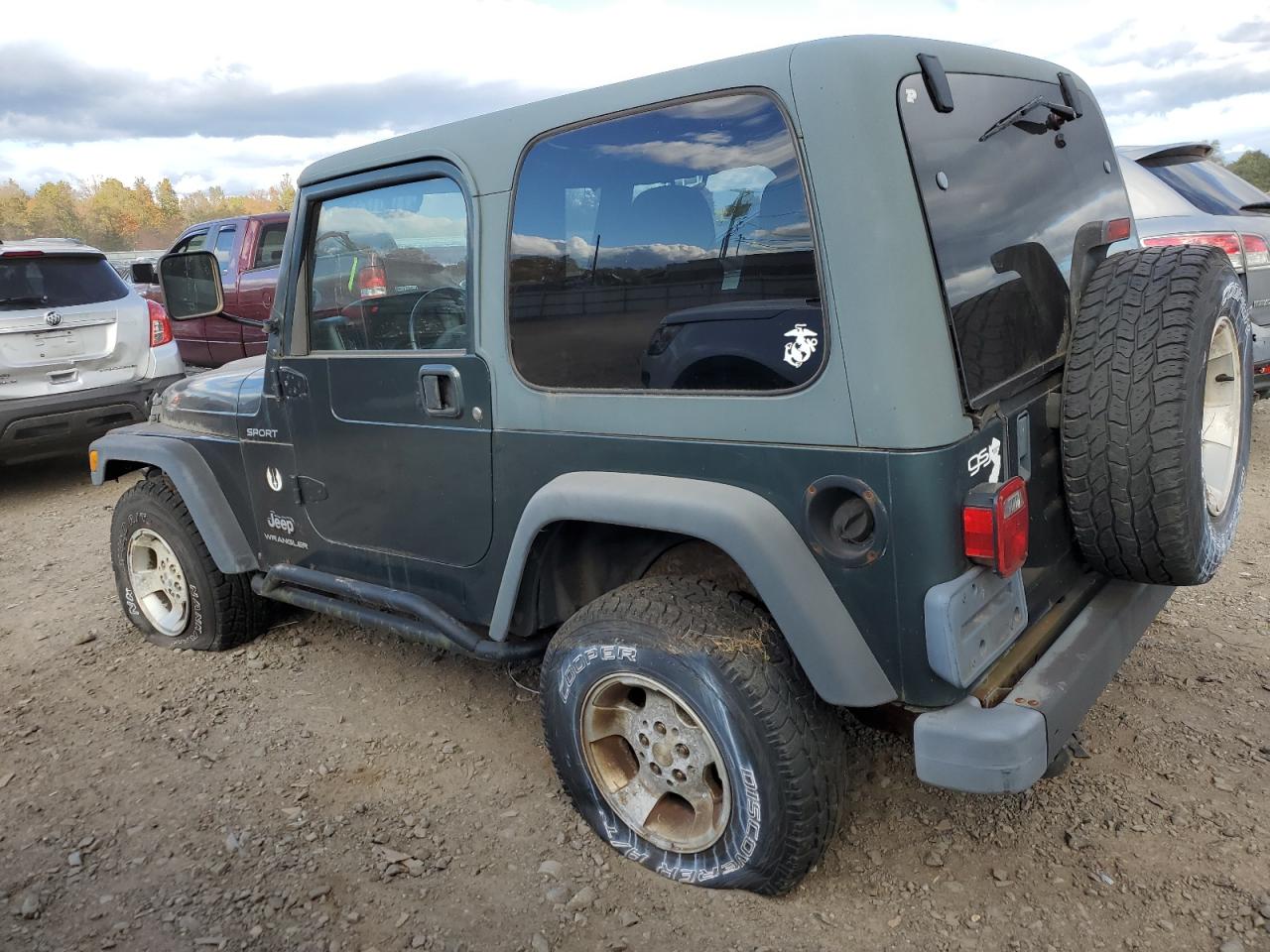 2003 Jeep Wrangler / Tj Sport VIN: 1J4FA49S33P366513 Lot: 71001234