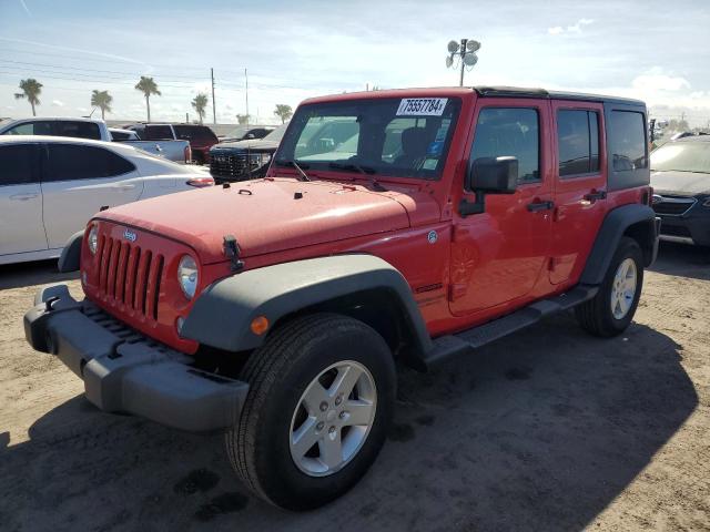 2015 Jeep Wrangler Unlimited Sport продається в Riverview, FL - Water/Flood