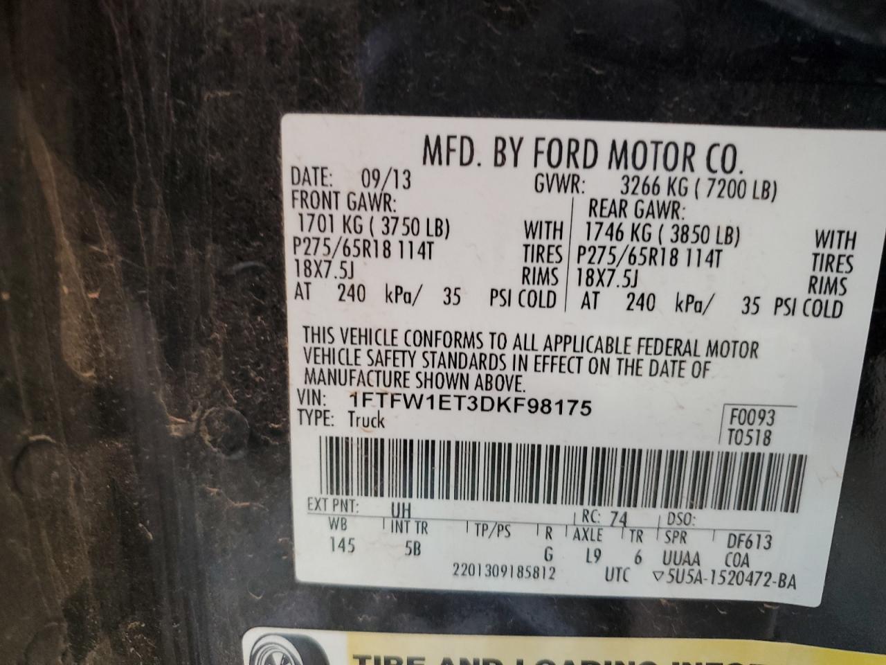 2013 Ford F-150 - Image 13