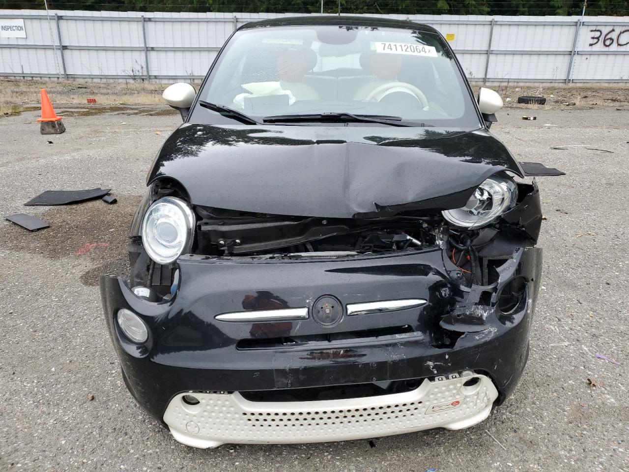 2014 Fiat 500 Electric VIN: 3C3CFFGE6ET244735 Lot: 74112064