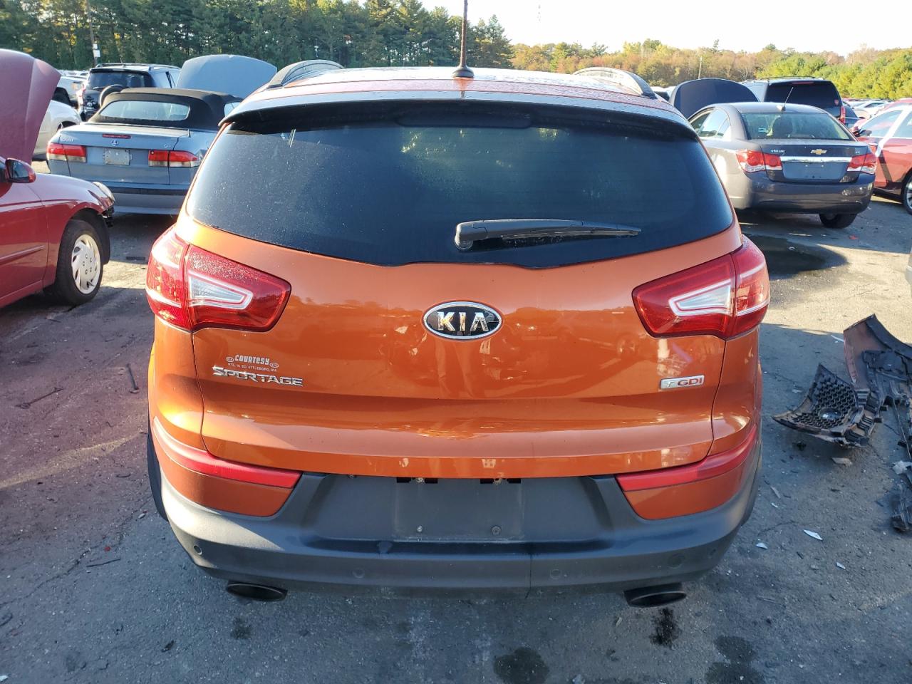 2011 Kia Sportage Ex VIN: KNDPCCA63B7165366 Lot: 75237684