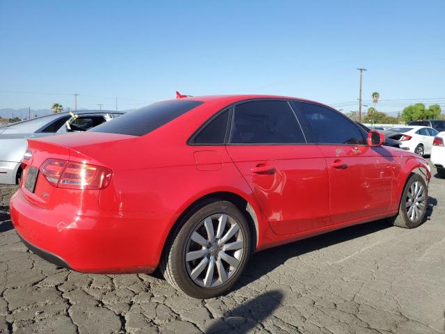  AUDI A4 2012 Червоний