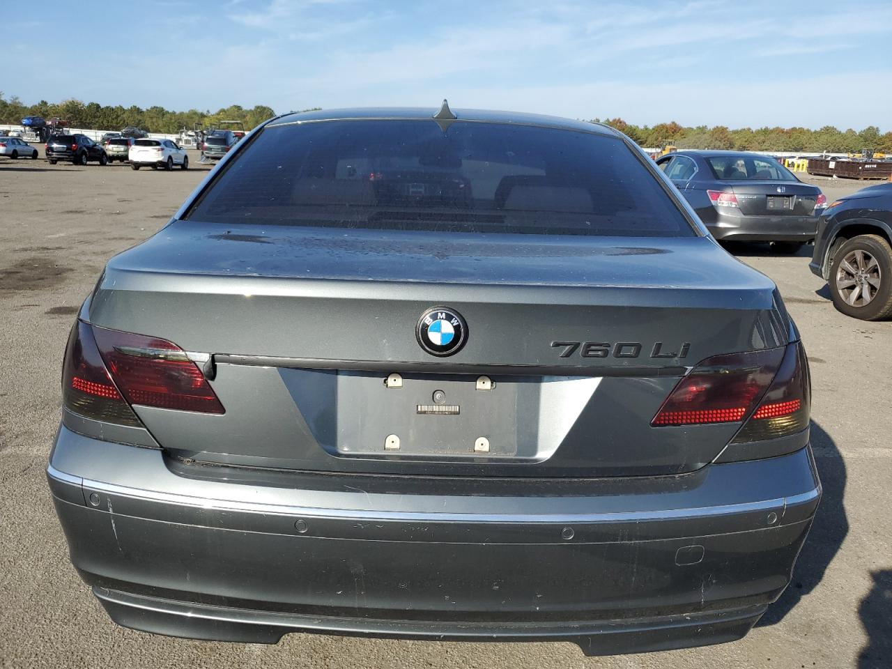 2006 BMW 760 Li VIN: WBAHN035X6DD98637 Lot: 73780234