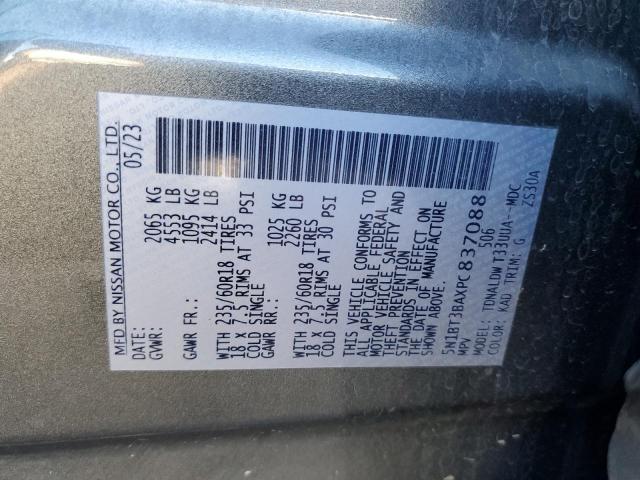 5N1BT3BAXPC837088 Nissan Rogue SV 14