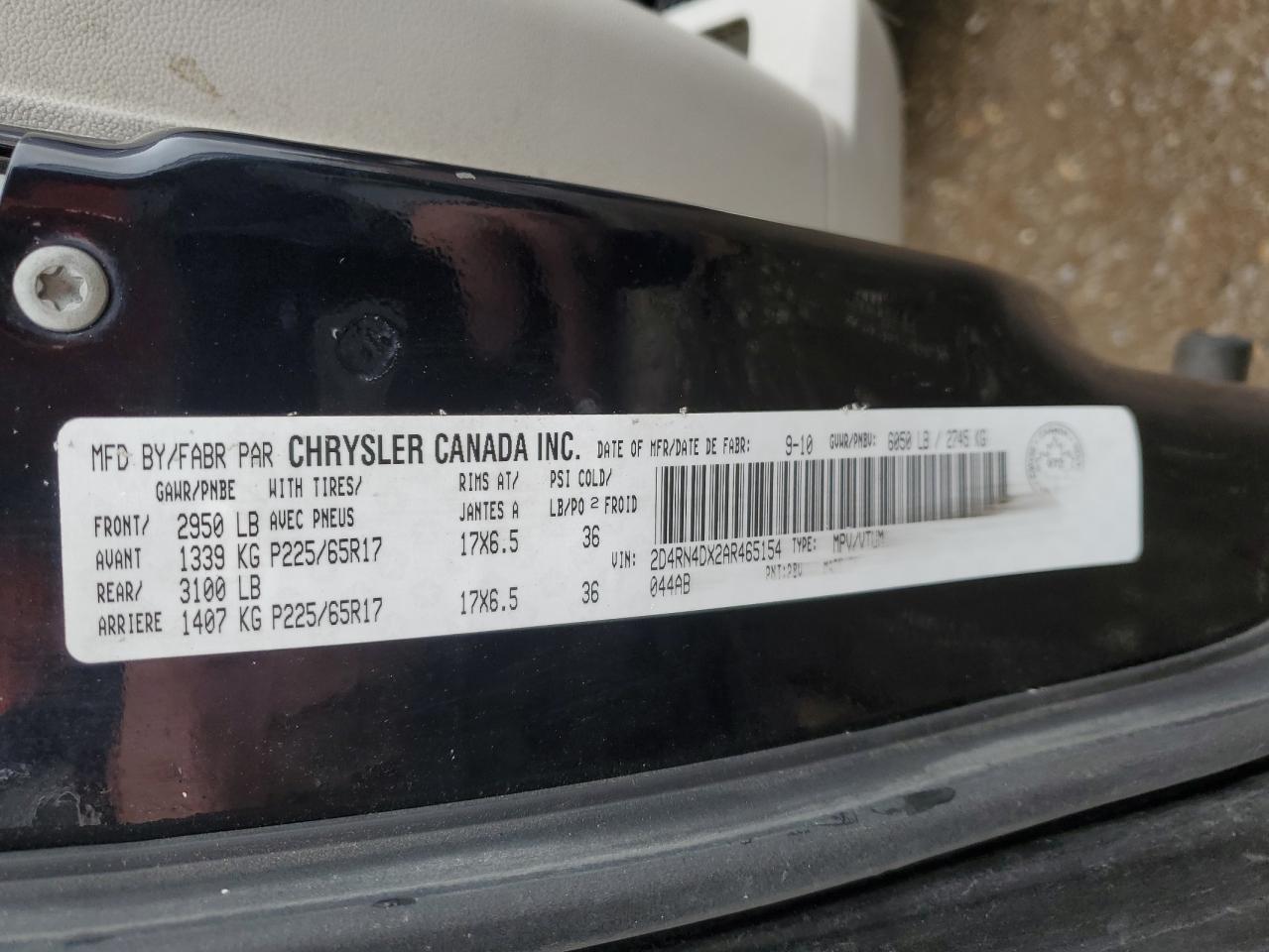 2010 Dodge Caravan - Image 13