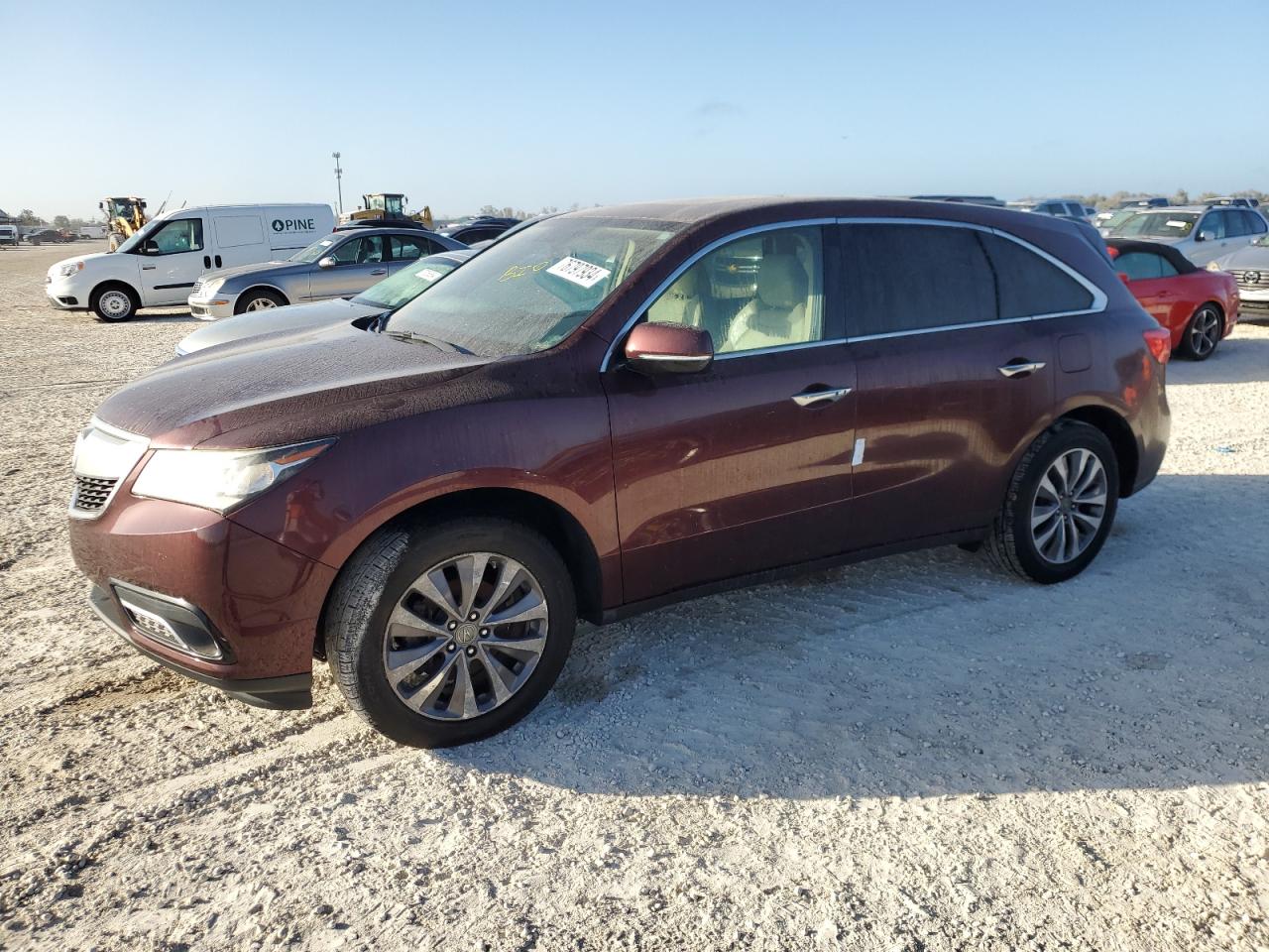 2014 Acura Mdx Technology VIN: 5FRYD4H42EB002734 Lot: 76797934