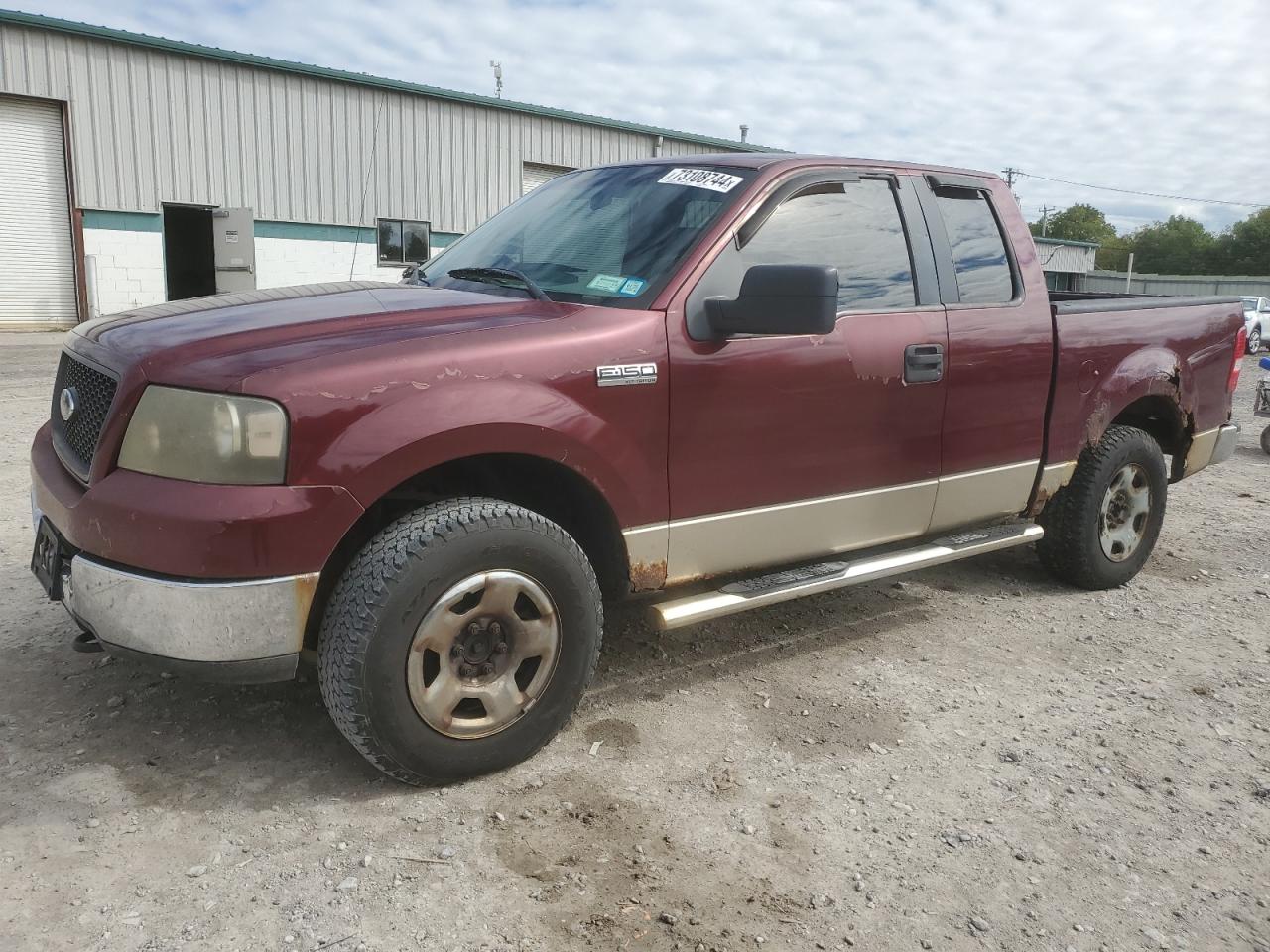 2005 Ford F150 VIN: 1FTRX14W65FB63196 Lot: 73108744